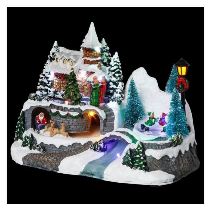 Cdiscount Village De Noel Village De Noel Modele Eglise Achat Vente Village Manege Soldes Sur Cdiscount Des Le 20 Janvier Cdiscount