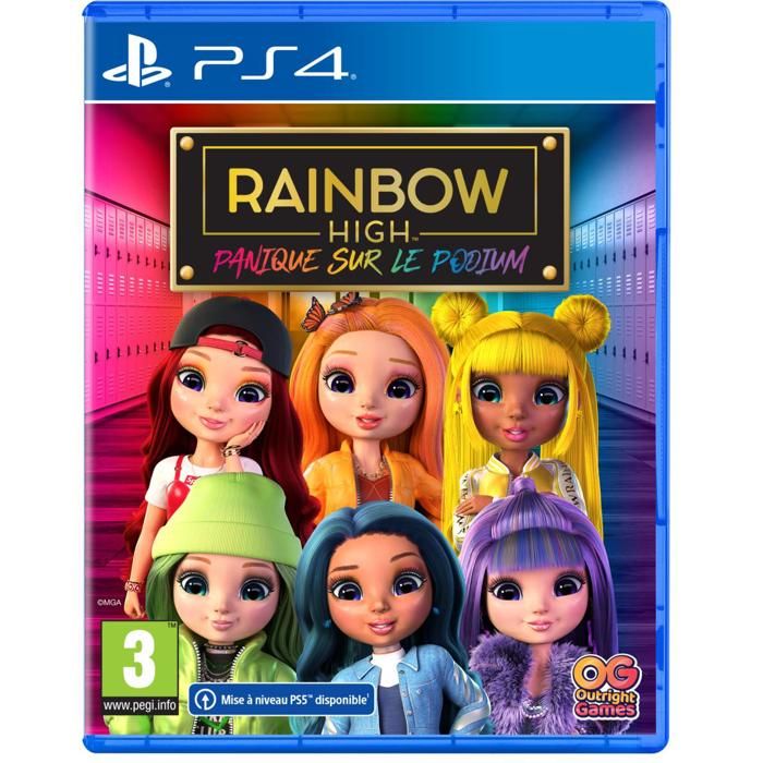 Just For Games Jeu Vidéo - Rainbow High - Panique Sur Le Podium - PS4 - Aventure - 1 Joueur