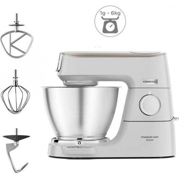 KENWOOD Robot pâtissier Chef Baker KVC65001WH - vue 5