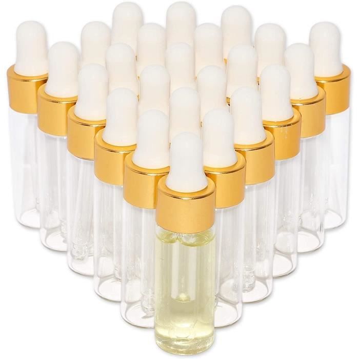 Flacon compte goutte vide 100ml en verre brun codigoutte inviolable