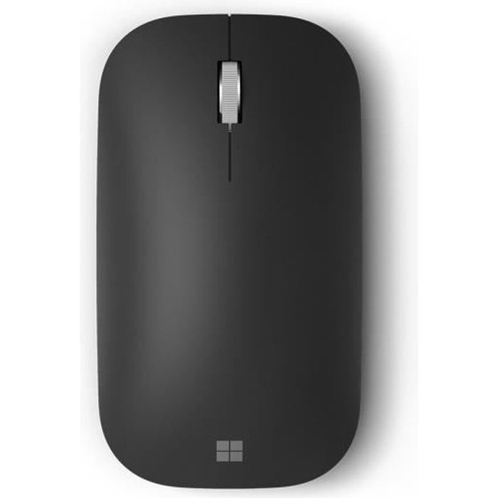 MICROSOFT Modern Mobile Mouse – Souris optique – 3 boutons – Sans fil – Bluetooth 4.2 – Noir