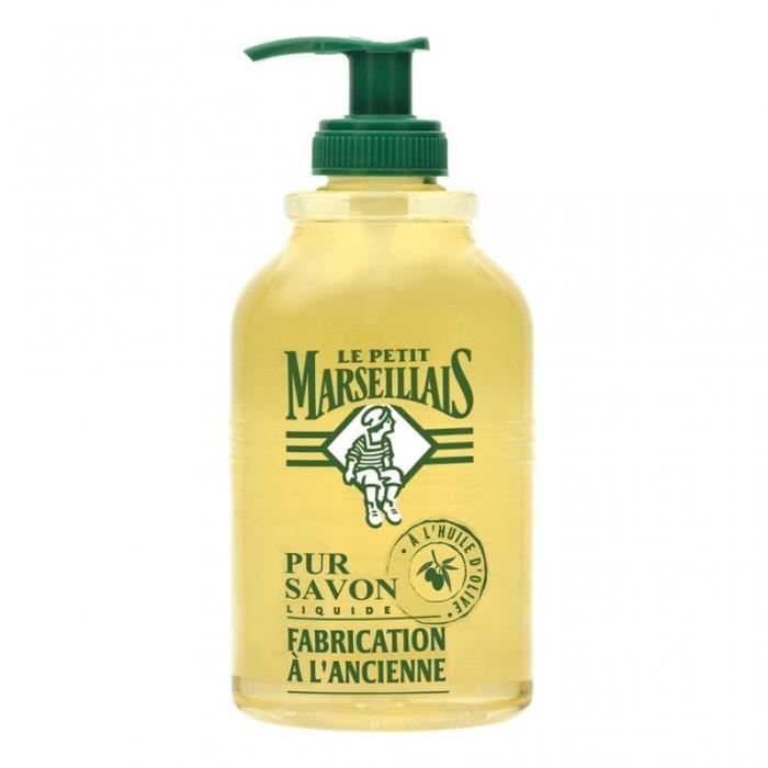 Le Petit Marseillais Pur Savon Liquide Fabrication A L Ancienne A L Huile D Olive 300ml Lot De 8 Achat Vente Savon Syndets Le Petit Marseillais Pur Savon Cdiscount