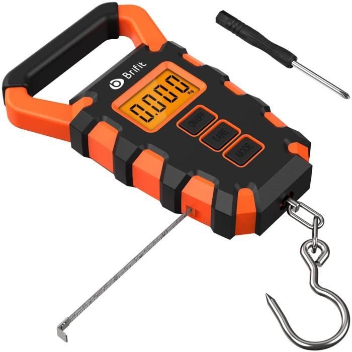 Pèse-bagages Numérique Portable EP160 - Capacité Max 75 Kg (165 Lb), Design Compact