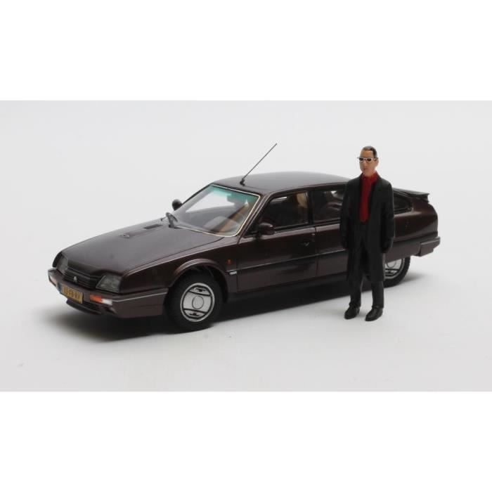 Miniatures montées - Citroen CX GTi Turbo 2 + figurine Jules D