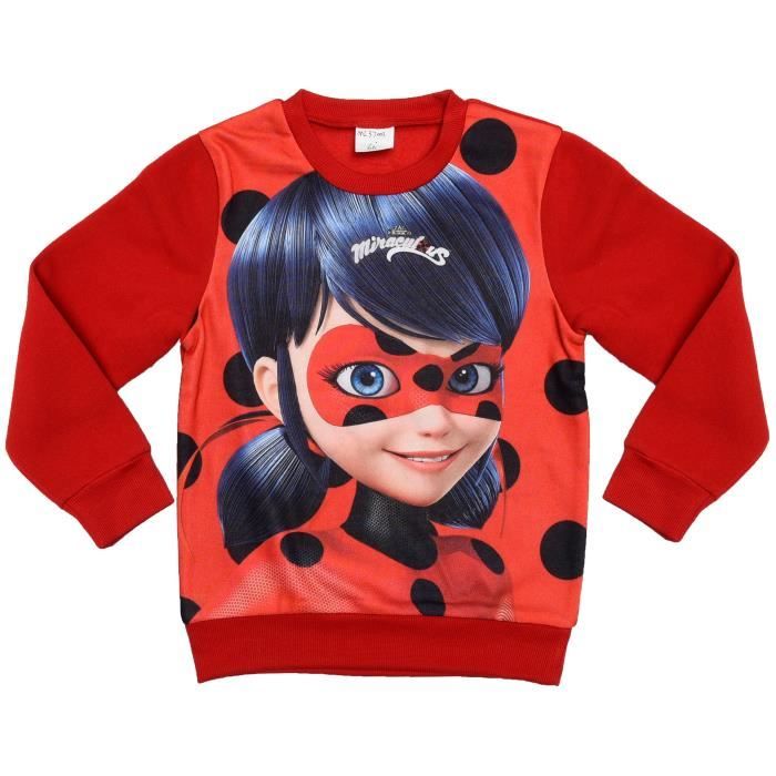 Sweat rouge fille hotsell