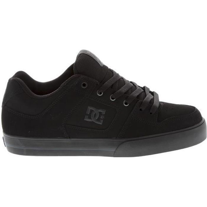 D C Chaussures Montantes - DC - Pure - Noir - Textile - Lacets