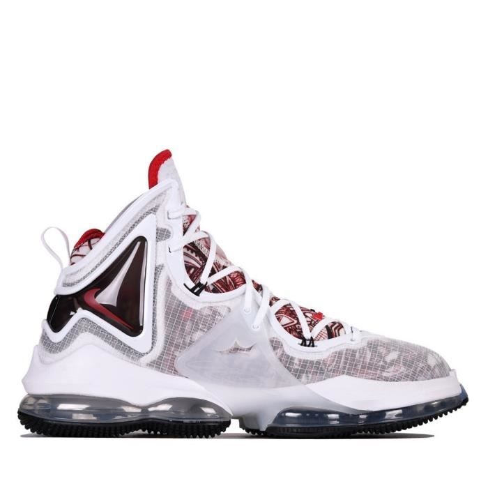 Chaussures de basket - Nike - Lebron 19 Sketch - Blanc - Homme - Adulte