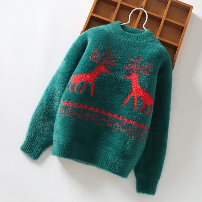 EJRUP Gant Enfant 2 Paires De Gants D'hiver Pour Enfants En Fourrure