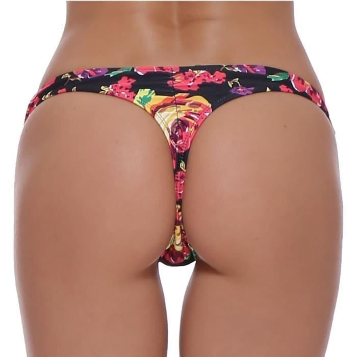 Maillot de bain string tanga femme 2025