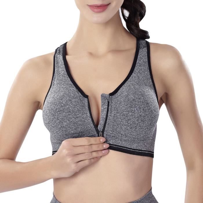Fermeture éclair Brassiere Femme Avec Fermeture Devant Soutien