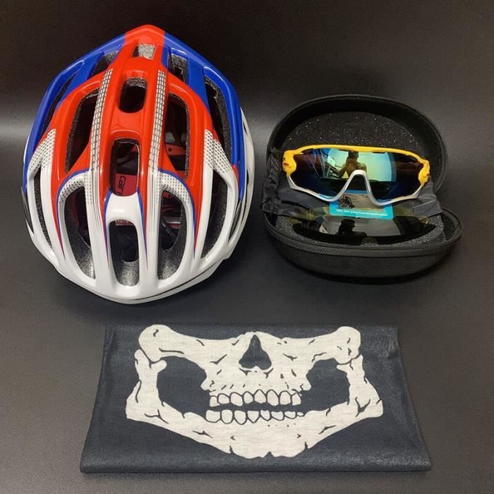 Casque de vélo ultraléger une pièce pour l'équitation sur route et VTT