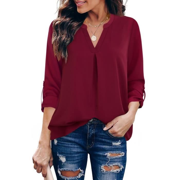 chemisier femme chic