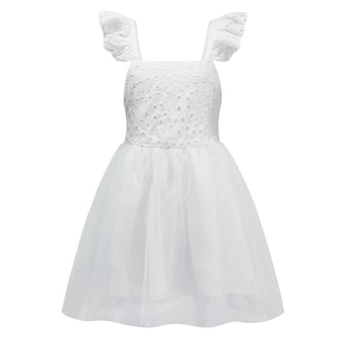 Iwemek Costume Jupe Tutu Bébé Fille IWEMEK - Tulle Pour Photo Naissance Bandeau Fleuri