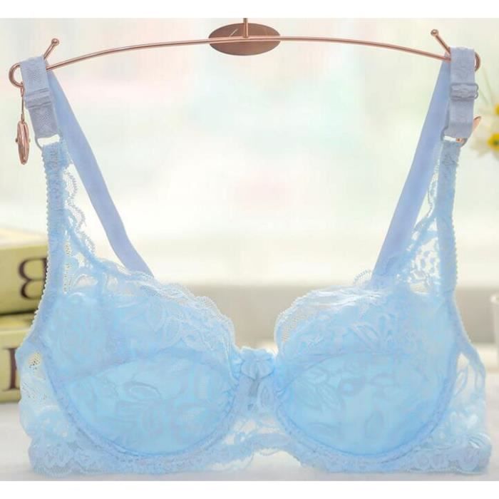 Soutien-Gorge à Armatures Lisses - Push-Up Ajustable Pour Femme - Tissu Polyester/Élasthanne - Coloris Variés