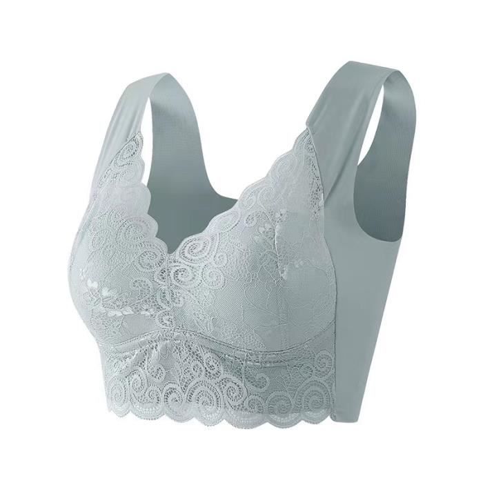 Soutien-Gorge Push-Up Sans Armature - Confortable Et Anti-Affaissement - Large Bretelles