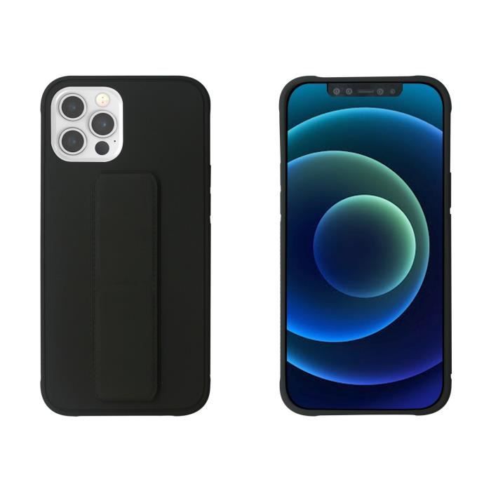 MYWAY Coque avec fonction stand noir 12/12 pro
