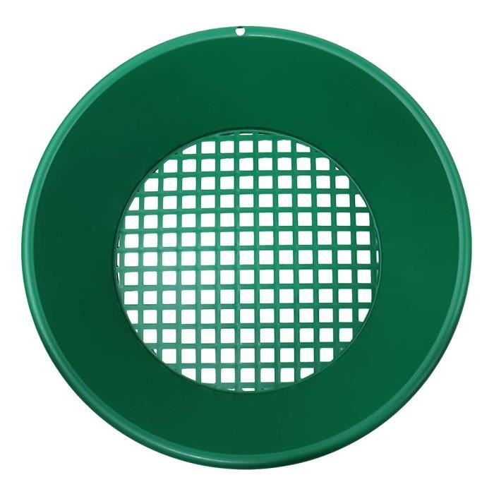Tamis De Jardin Sol Métal 20 Cm – Trou Rond 7 Mm, Filtre Terre, Retire Pierres Et Débris, Outil Jardinage Pratique