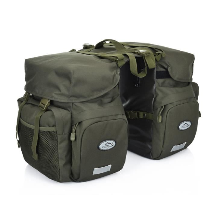 Neufu 50l Velo Sacoches Sac Arriere Siege Arriere Velo Sac Tronc Sacs Selle Pour Voyage Camping Vert Armee Achat Vente Sac Sacoche Moto Neufu Sac De Sacoches De Velo Cdiscount