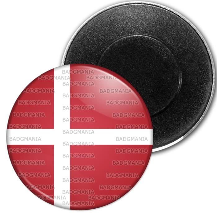 2 Aimants Drapeau Suisse 6x3 Cm | Décoration Frigo, Surface Métallique | Fabriqué En France
