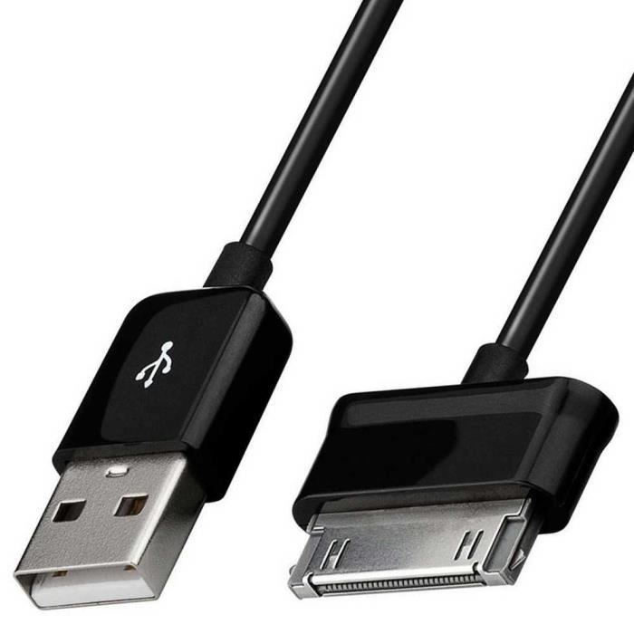 OCIODUAL USB Data Cable Chargeur Câble de Données Data Sync Noir pour Samsung Galaxy TAB 2 10.1 P5110 & 7.1 Charger
