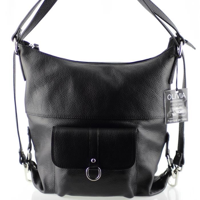 2 En 1 Sac A Main Sac A Dos En Cuir De Vachette Achat Vente 2 En 1 Sac A Main Sac A Dos Cdiscount