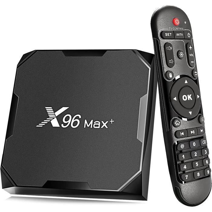 TV BOX Android Boitier 100M/1000M OUTUOTWQ S905X3 DualWiFi 2.4GHz/5GHz