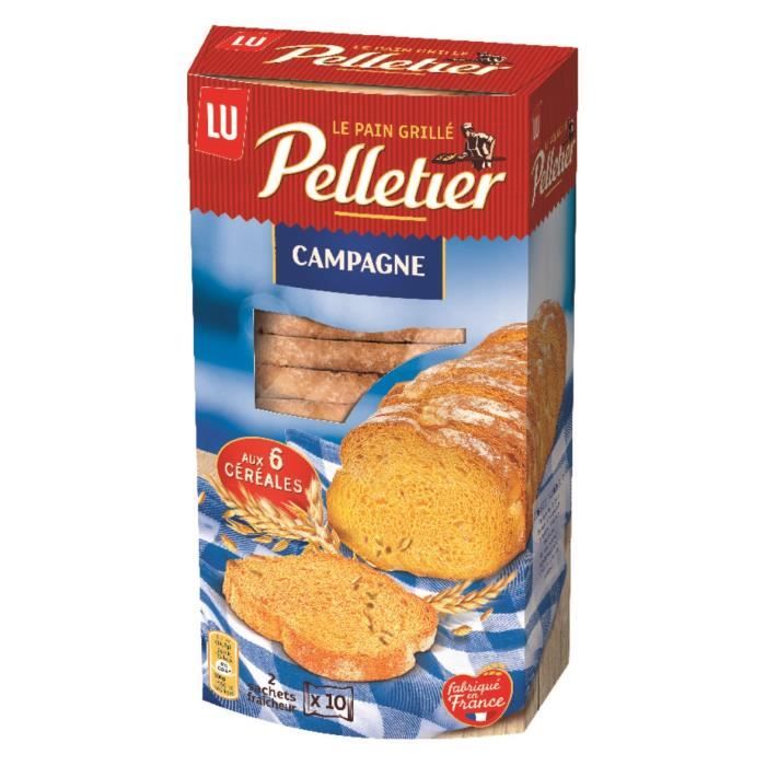 Pelletier Pain Grille Campagne 240g Achat Vente Biscottes Lu Pain Campagne Grille 240g Cdiscount