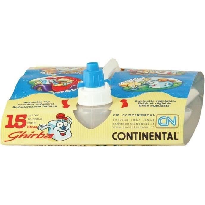 Jerrican alimentaire + robinet + poignée souple - 15 L