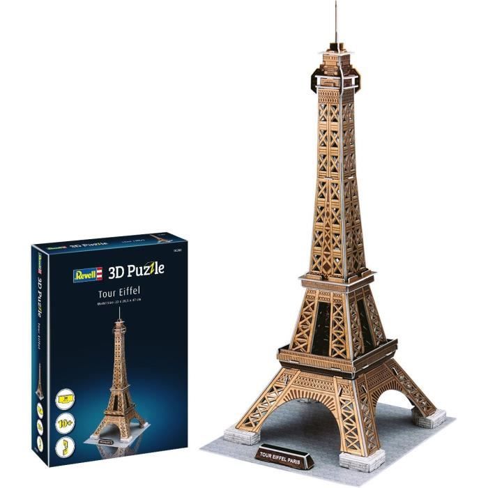 Puzzle 3D Tour Eiffel - REVELL - 39 pièces - EPS
