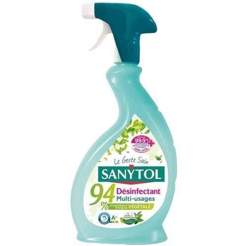 Désinfectant nettoyant usages SANYTOL Eucalyptus Spray 500ml