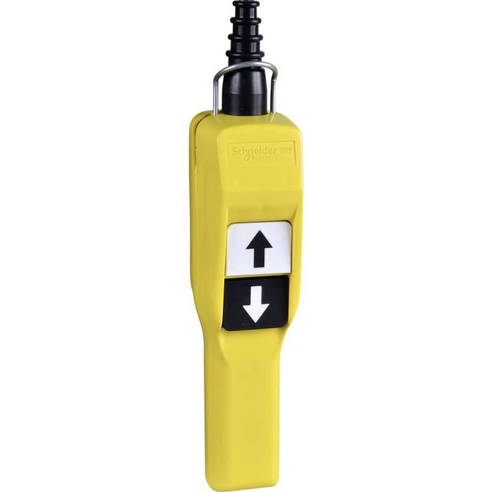 Boîte à boutons pendante jaune Schneider Electric XACA201 1 pc(s) -  Cdiscount Bricolage