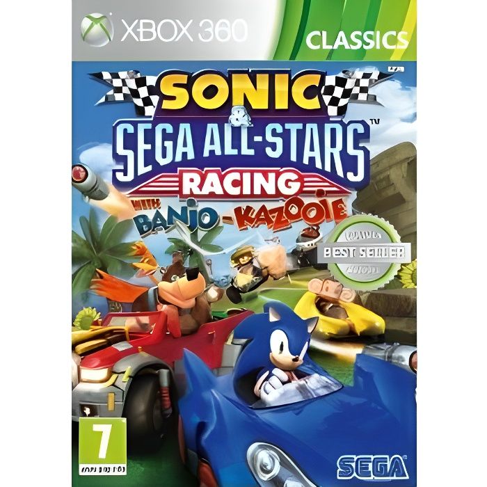 Sonic and SEGA All Stars Racing Xbox 360 [UK IMPORT] - vue 9