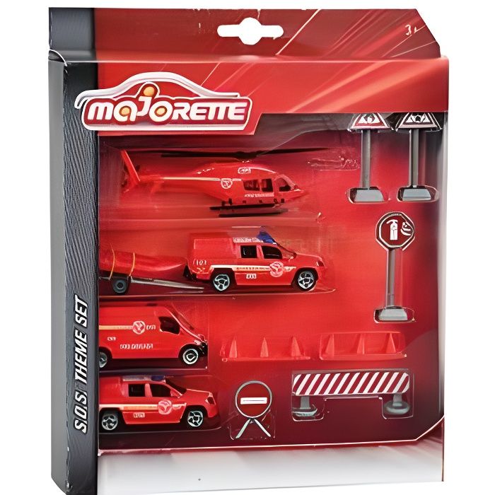 Coffret Gendarmerie (Mégane, Duster) de chez Majorette (par