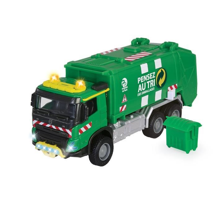 Camion Poubelle Majorette 213743000002 – 1/43ème, Sons et Lumières - vue 2