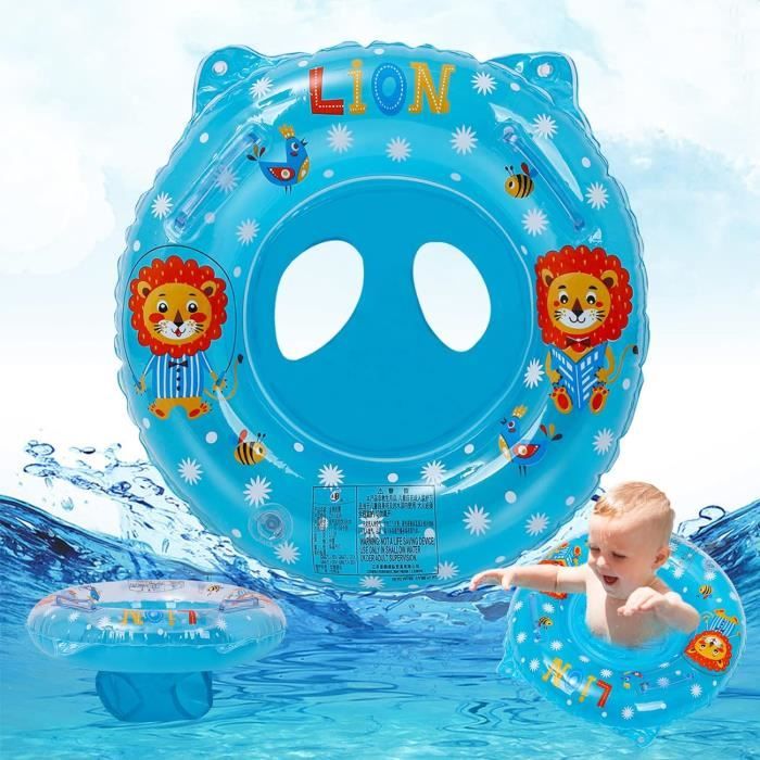 Siège De Natation Bébé Réglable Bouée De Natation Gonflable ERSANDY Pour Bébé - Flotteur De Piscine Siege Bain Bebe 6-18 Mois
