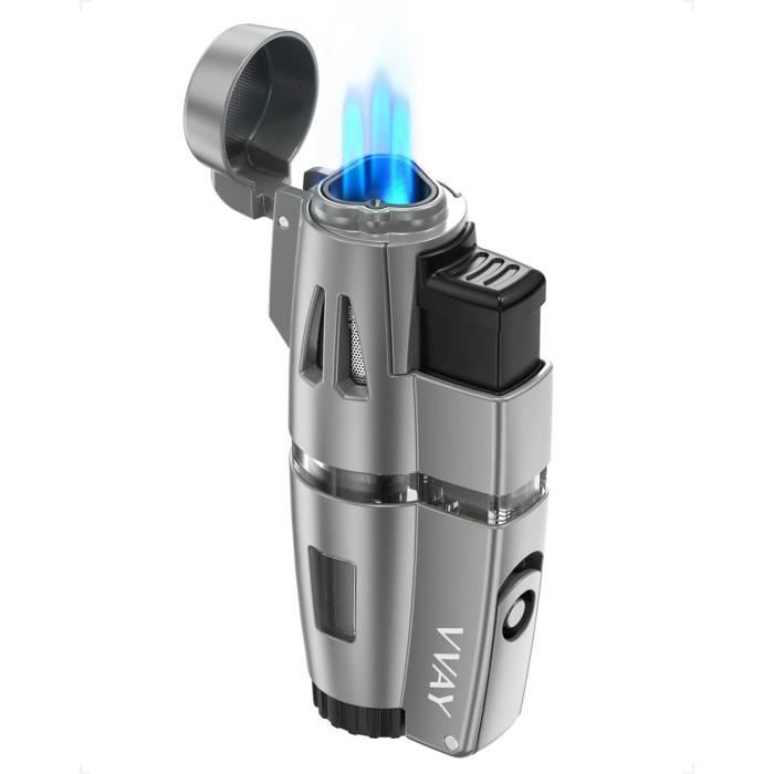 Coupe-Vent briquets tempête Briquet Simple Jet Flamme Bleue gaz