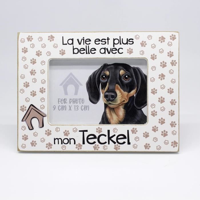 Classeur à 3 Anneaux 3,8 Cm Motif Teckel - Avec Porte-bloc Et Poche - Pour école, Bureau, Organisation