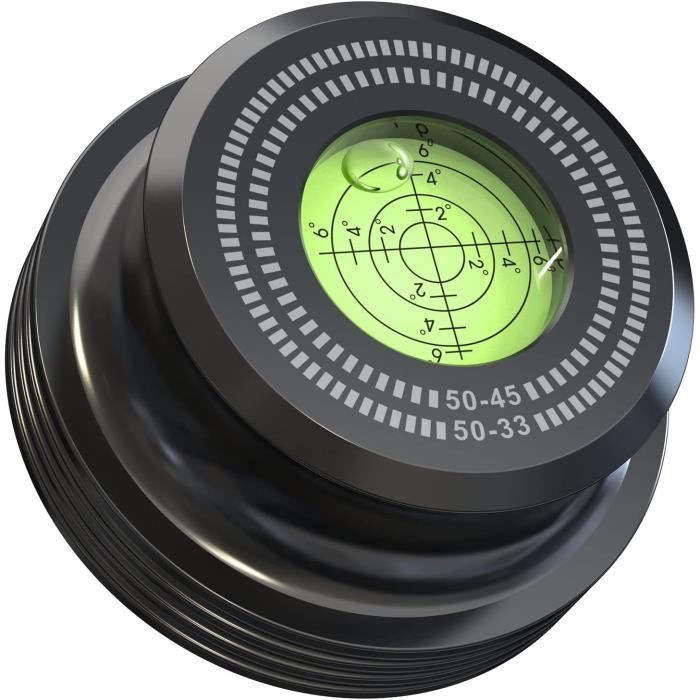 Stabilisateur De Poids Pour Platine Vinyle Lp Noir Pince En Aluminium