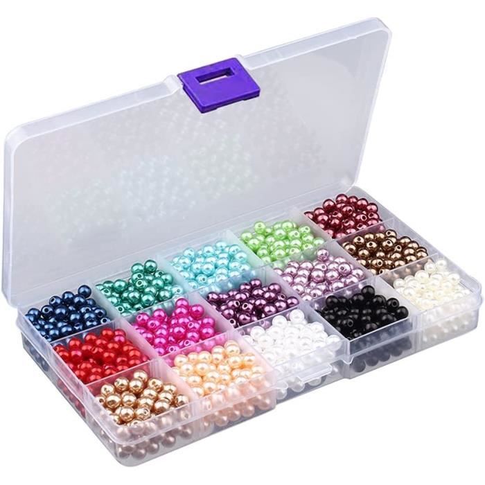 1 Bouton Acrylique Perle Nacré - Lou Passion - Foto 8