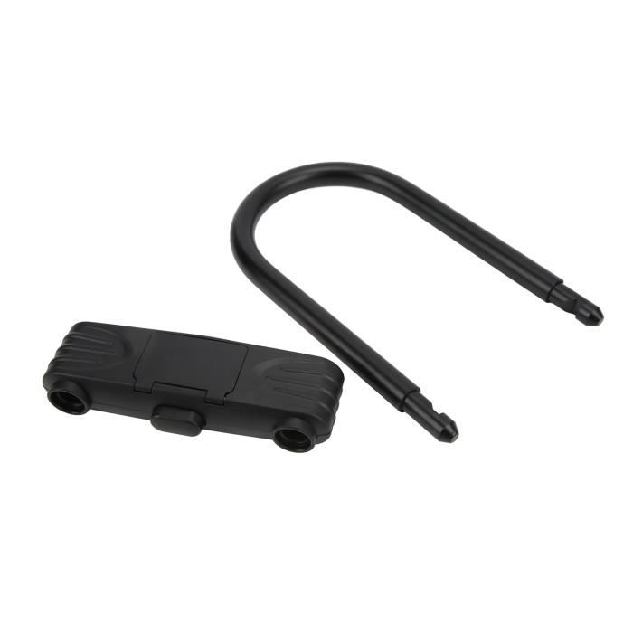 Lot de 2 cadenas robustes avec 10 clés, 1 kg en acier massif trempé