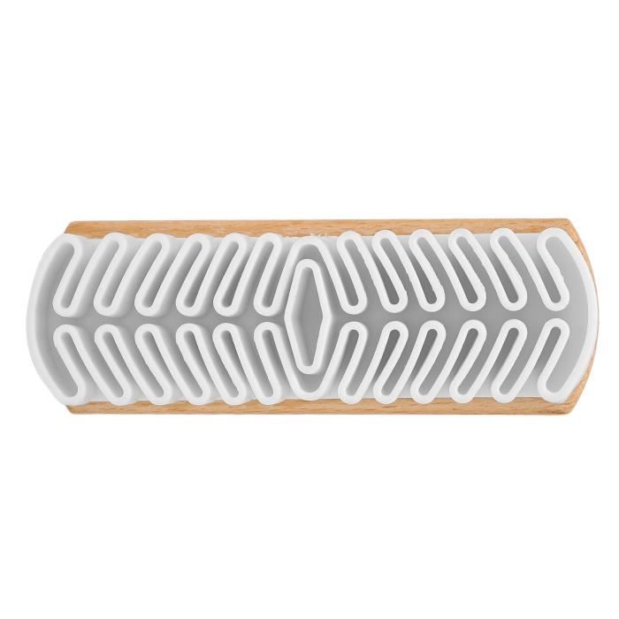 biped Brosse pour cuir nubuck & peaux en daim – Brosse crêpe en bois – Classic Edition z2445