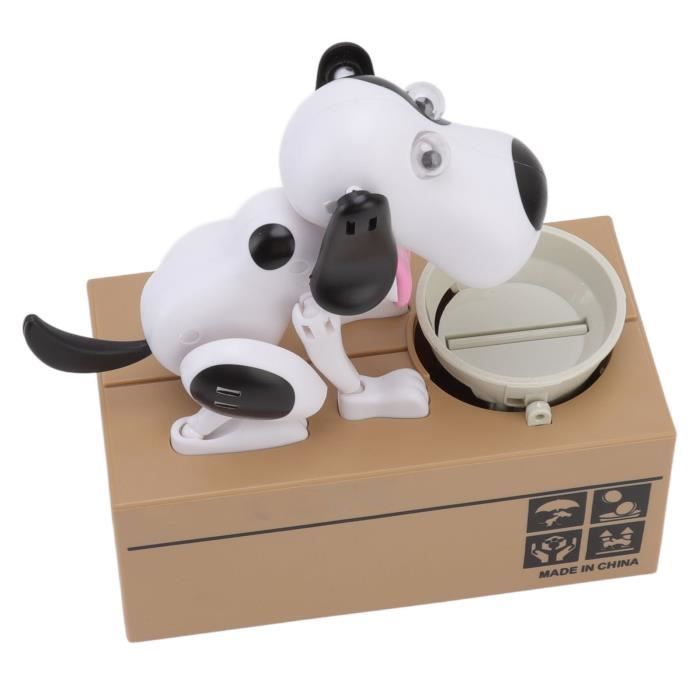 Tirelire Chien Mangeur De Pièces – Décorative, Amusante Et Avec Mécanisme électronique !