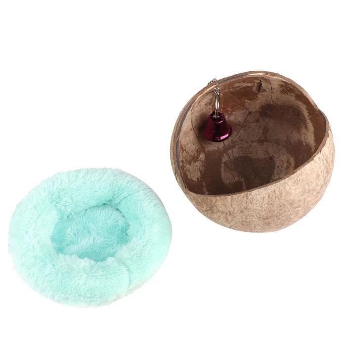 Meilleurs prix pour Lit d'élevage d'oiseaux, petit lit de nid d'élevage, nichoir de haute qualité pour perruche de décoration de maison Cockatiel