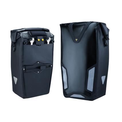 Sacoche vélo - Topeak - Pannier DryBag DX - Capacité 25L - Résistante à l'eau - Vélo loisir