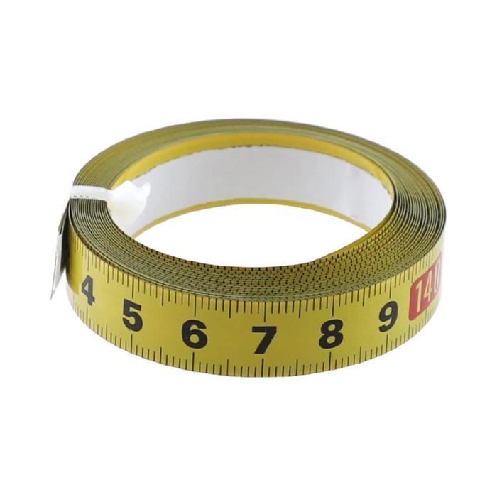 Réglette Adhésive Métrique 1m - Ruban Inox Adhésif Atelier Neuf
