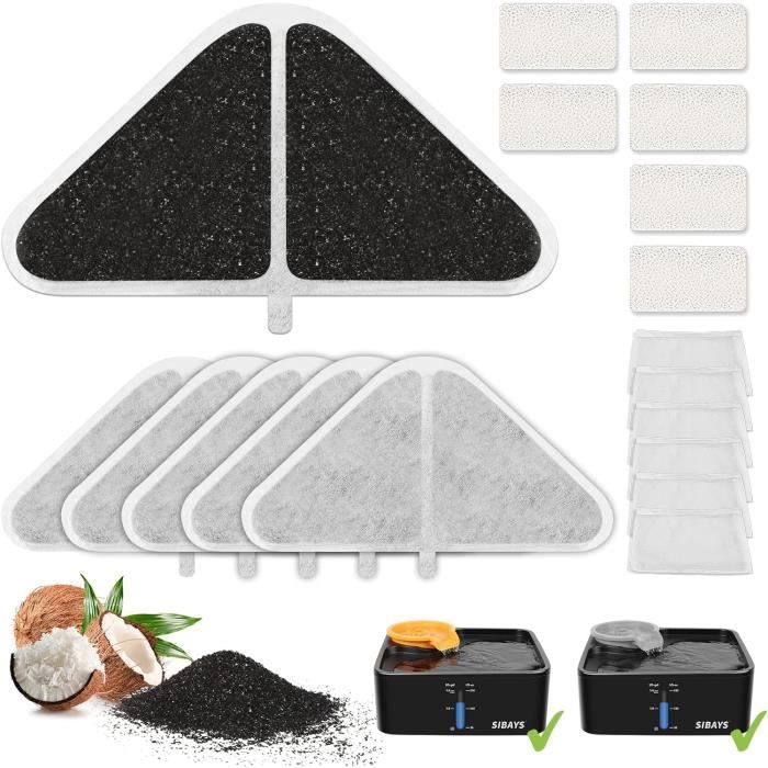 Filtres à Mailles Pour Aspirateur Robot INSE - Lot De 4 Pièces, Remplacement Pour S6T S6P Pro N5S, Lavables