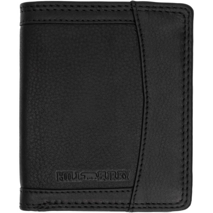 Portefeuille Cuir Homme Visconti - Fermeture élastique, Protection RFID - Dimensions 11x8,5x2cm - 6 Emplacements Cartes