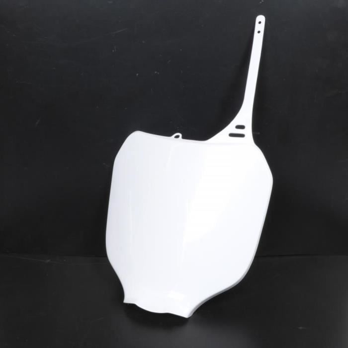 Plaque phare cross UFO blanche moto Yamaha 250 WRZ 2000-2005 Plaque numéro  front - Cdiscount Auto