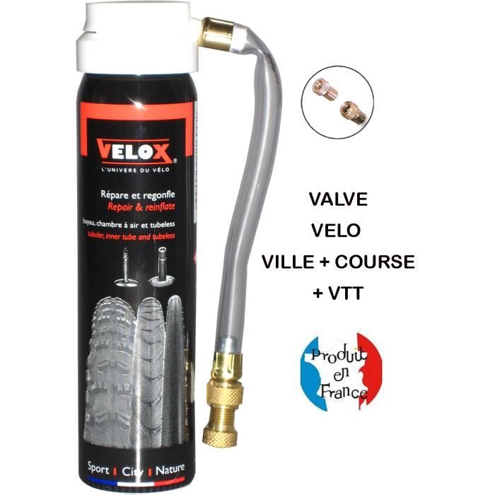 Bombe Anti-Crevaison VELOX Vtt/City 75 ml