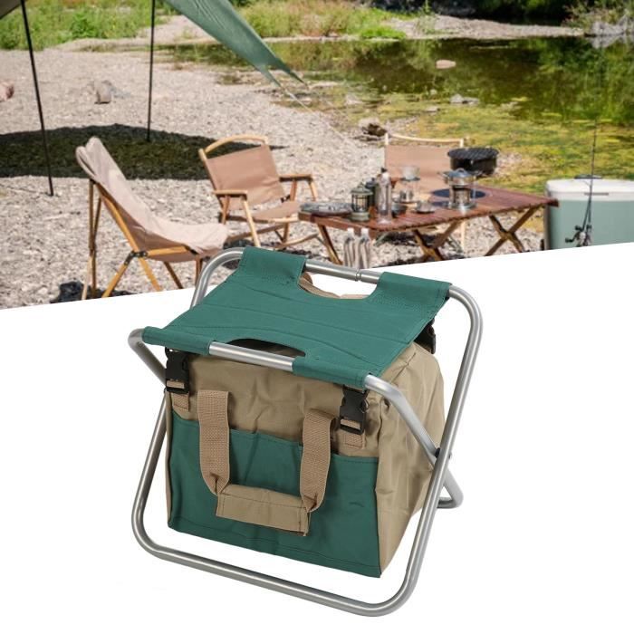 Tabouret de Sac à Dos Chaise Refroidisseur Robuste 400 LBS Charge Max Portable Léger Tabouret Pliant Pêche Tabouret Refroidisseur pour Camping Chasse Pêche - Noir Tabouret de Sac à Dos Chaise Refroidisseur Robuste 400 LBS Charge Max Portable Léger Tabouret Pliant Pêche Tabouret Refroidisseur pour Camping Chasse Pêche - Noir
